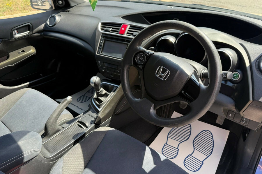 Honda Civic 1.6 I-dtec S-t Tourer Euro 5 S Red #12
