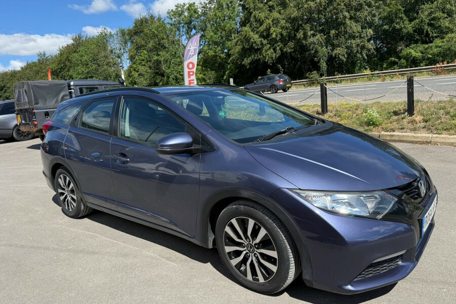 Honda Civic 1.6 I-dtec S-t Tourer Euro 5 S Red #7