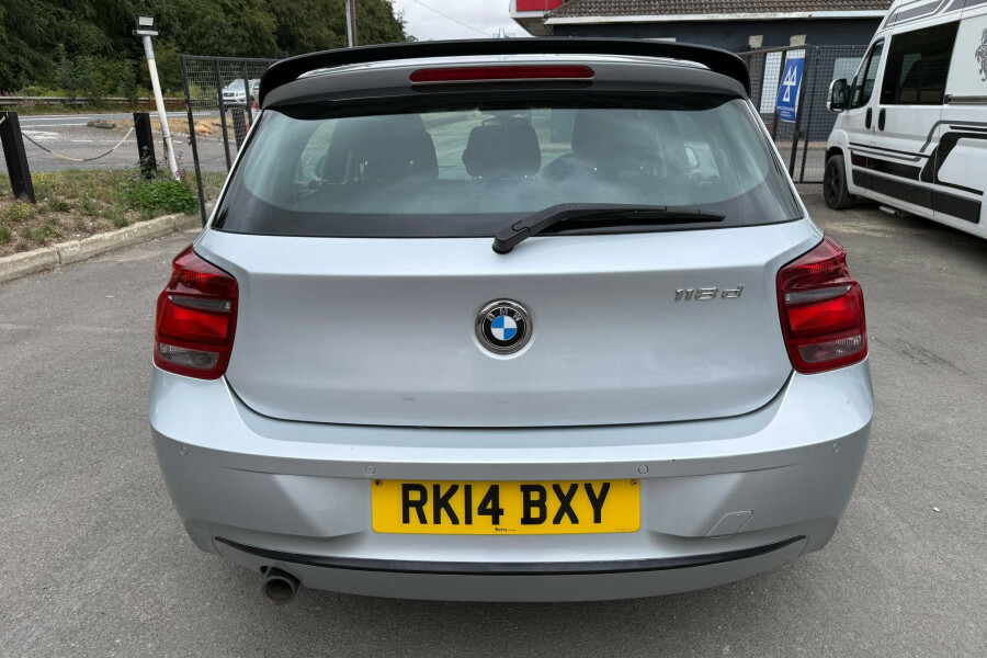 BMW 1 Series 118D Sport Silver #4