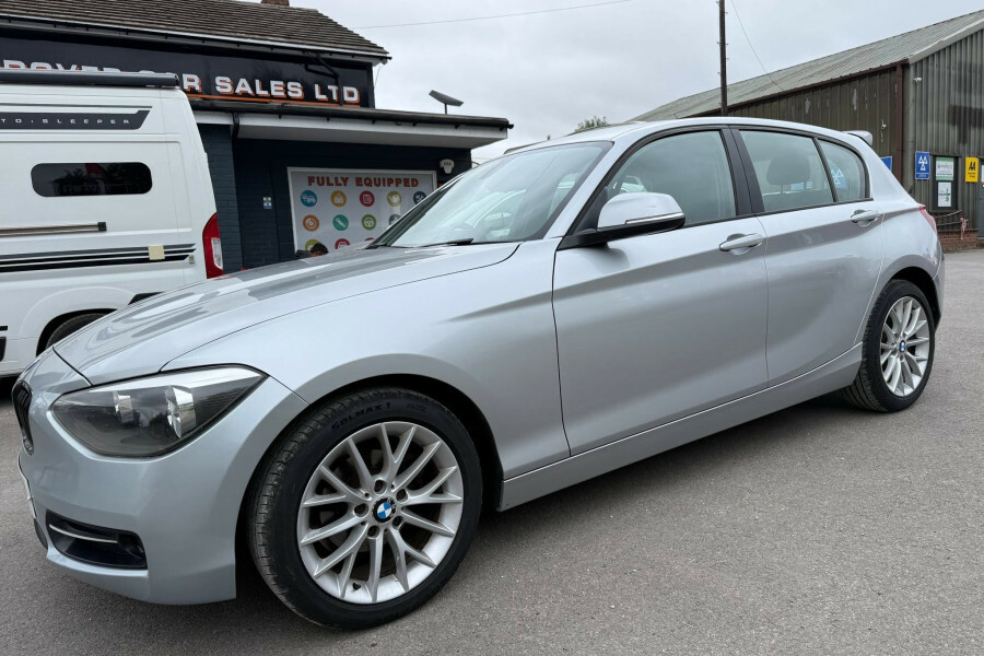 BMW 1 Series 118D Sport Silver