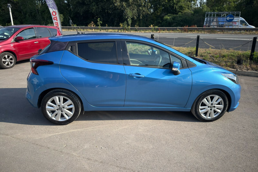 Nissan Micra Hatchback Blue #6