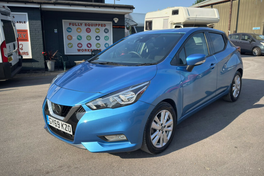 Nissan Micra Hatchback Blue #2