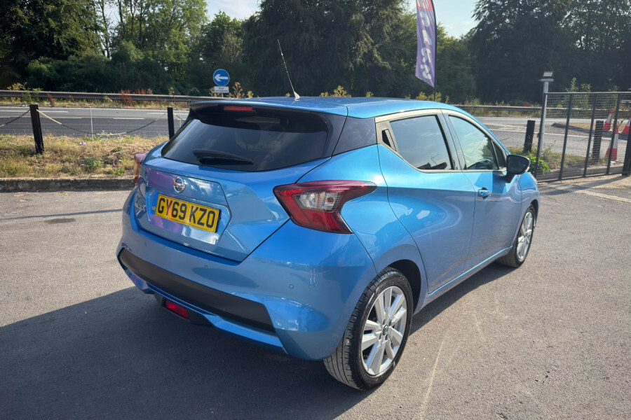 Nissan Micra Hatchback Blue #5