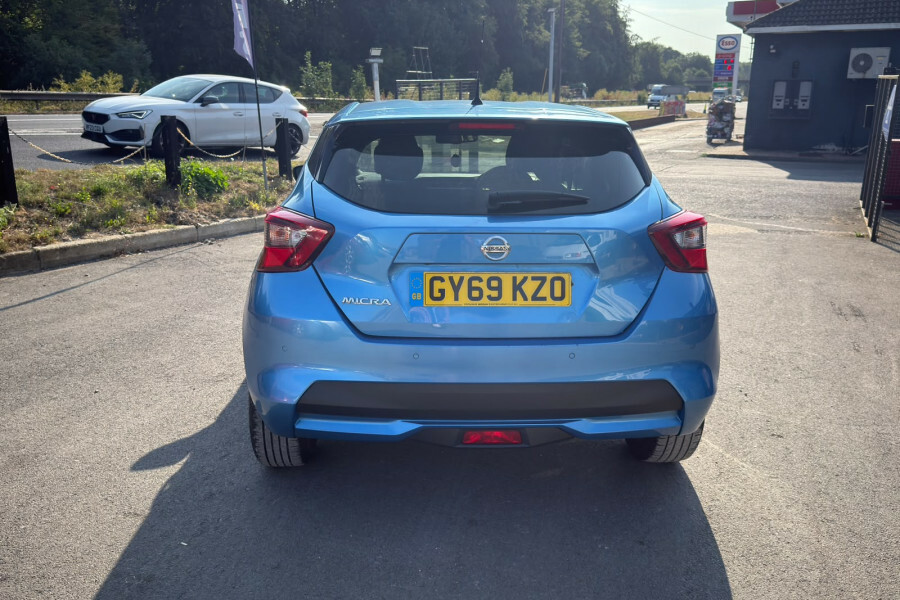 Nissan Micra Hatchback Blue #4