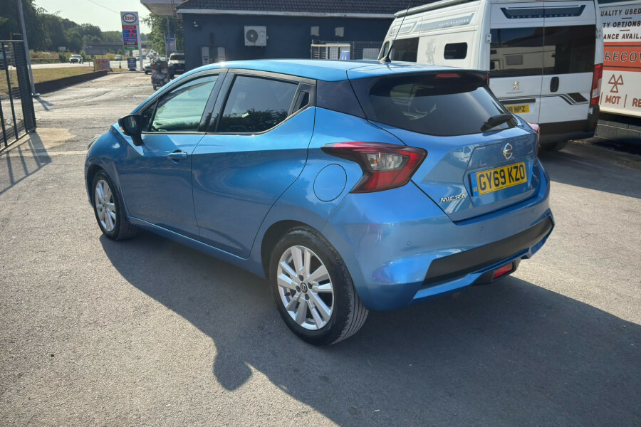 Nissan Micra Hatchback Blue #3