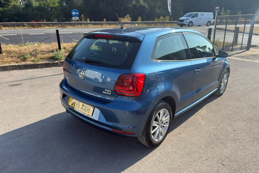 Volkswagen Polo Hatchback DY15XXH Blue #6