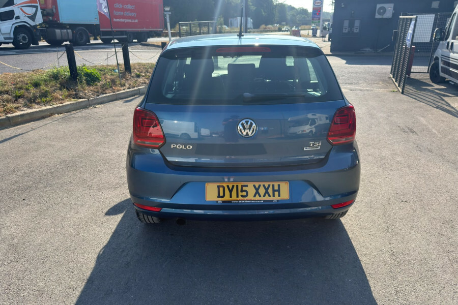 Volkswagen Polo Hatchback DY15XXH Blue #5