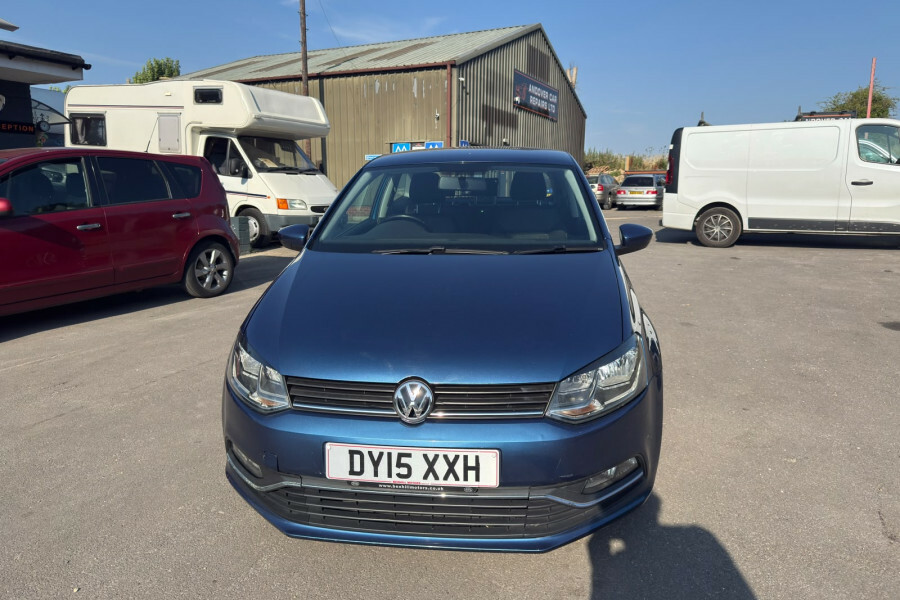 Volkswagen Polo Hatchback DY15XXH Blue #3