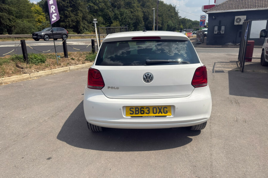 Volkswagen Polo Hatchback White #5