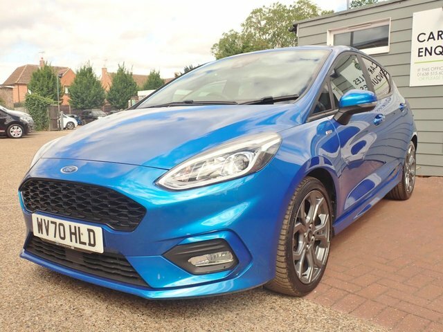 Ford Fiesta 1.0T Ecoboost St-line Edition Blue #3