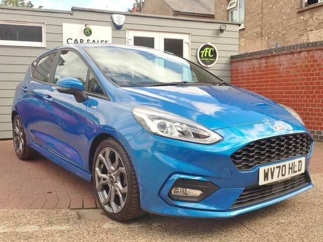 Ford Fiesta 1.0T Ecoboost St-line Edition Blue