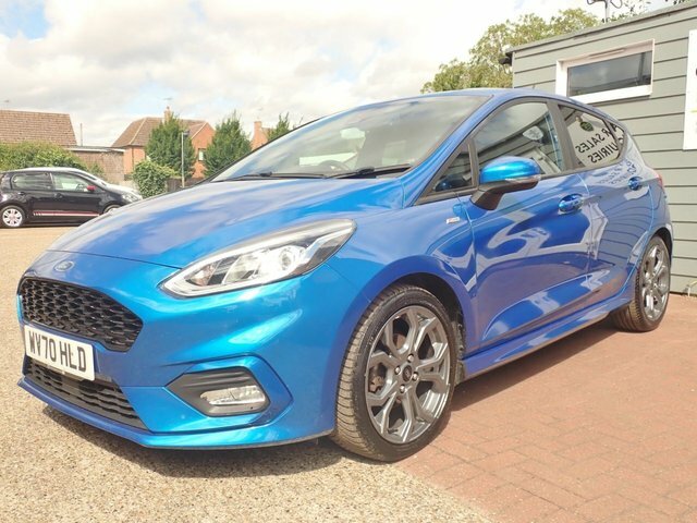 Ford Fiesta 1.0T Ecoboost St-line Edition Blue #4