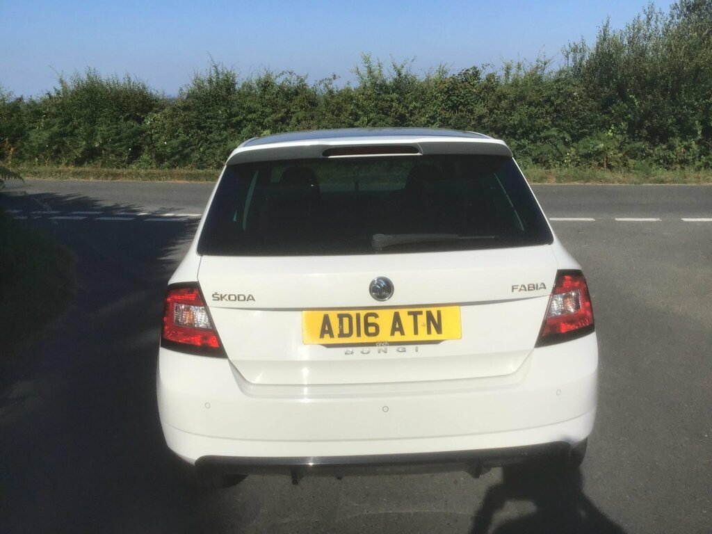Skoda Fabia 1.2 Tsi Monte Carlo Euro 6 Ss White #6