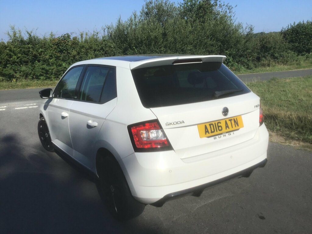 Skoda Fabia 1.2 Tsi Monte Carlo Euro 6 Ss White #4