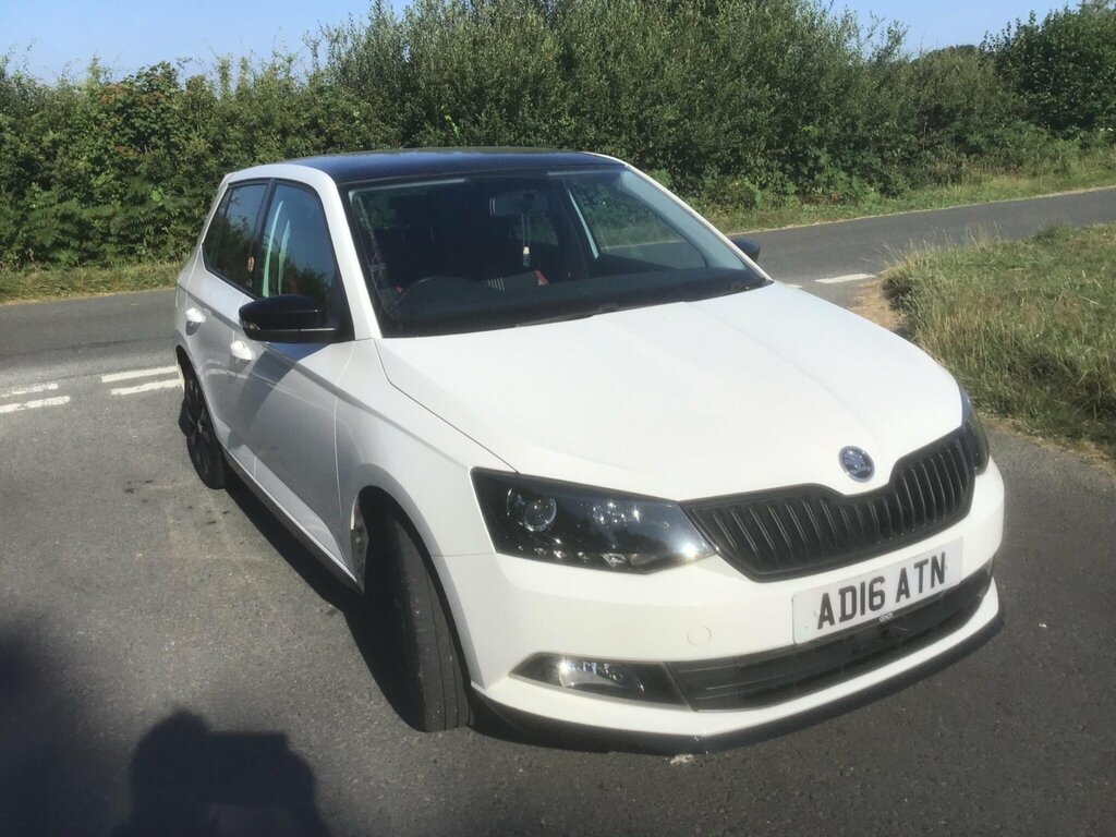 Skoda Fabia 1.2 Tsi Monte Carlo Euro 6 Ss White