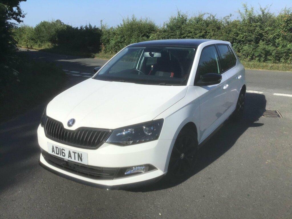 Skoda Fabia 1.2 Tsi Monte Carlo Euro 6 Ss White #3