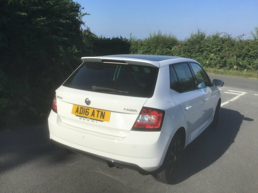 Skoda Fabia 1.2 Tsi Monte Carlo Euro 6 Ss White #5
