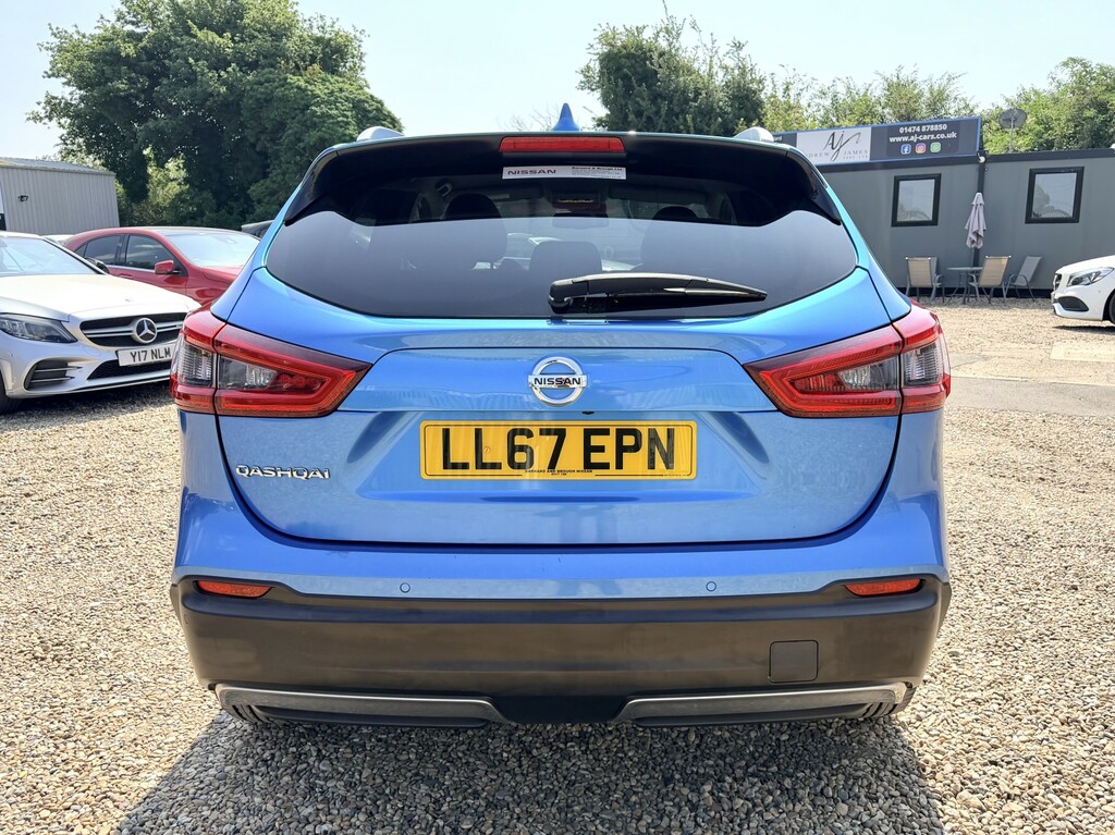 Nissan Qashqai 1.2 Dig-t Tekna Xtron Euro 6 Blue #4