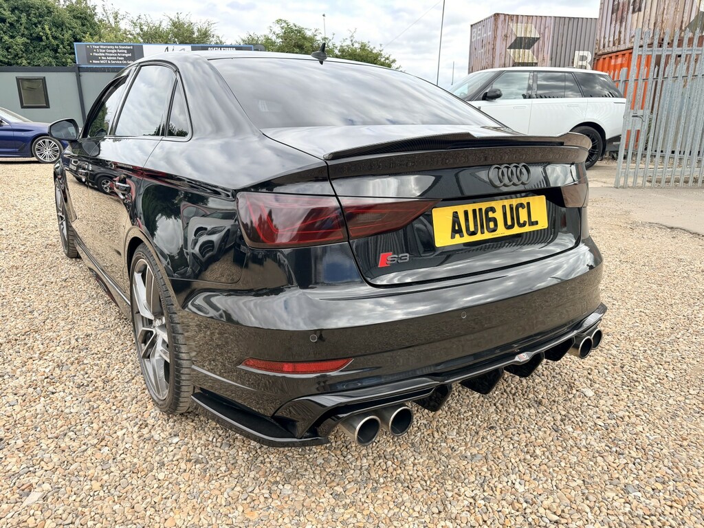 Audi S3 2.0 Tfsi Saloon S Tronic Quattro Euro 6 Black #5