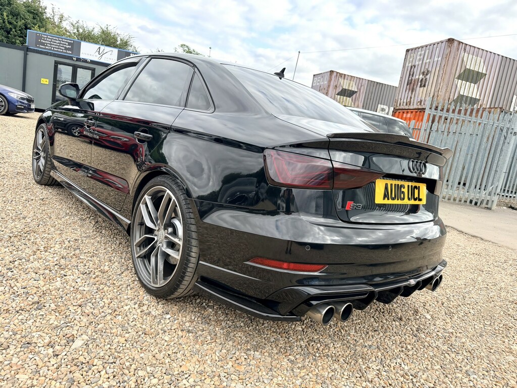 Audi S3 2.0 Tfsi Saloon S Tronic Quattro Euro 6 Black #6