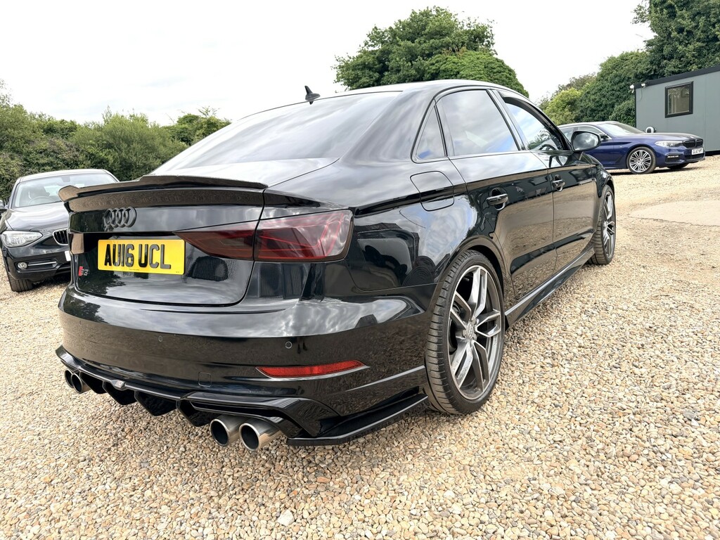 Audi S3 2.0 Tfsi Saloon S Tronic Quattro Euro 6 Black #2