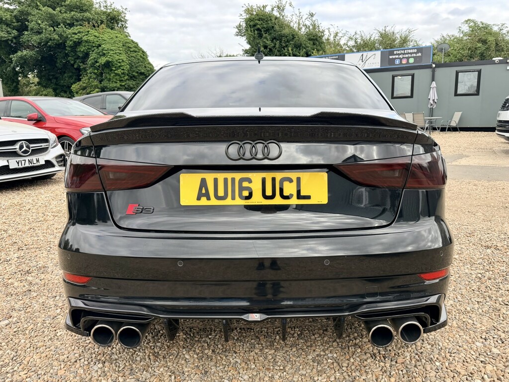Audi S3 2.0 Tfsi Saloon S Tronic Quattro Euro 6 Black #4