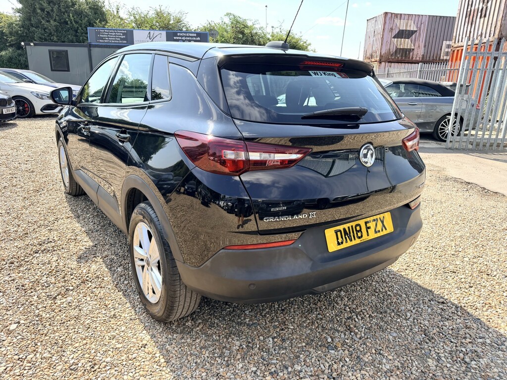 Vauxhall Grandland X 1.2 Turbo Se Suv Euro 6 Black #5