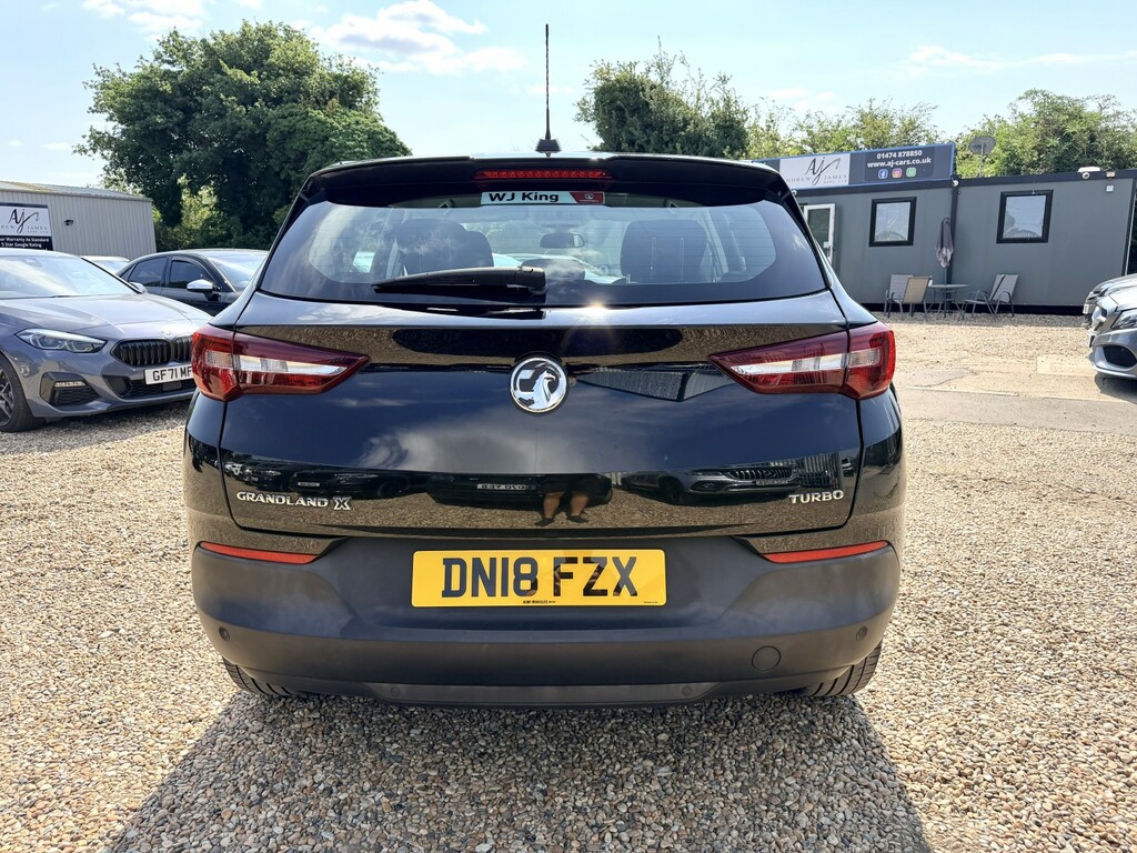 Vauxhall Grandland X 1.2 Turbo Se Suv Euro 6 Black #4