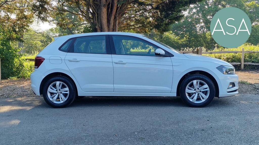 Volkswagen Polo Hatchback 1.0 Tsi Gpf Se Hatchback Manu White #2
