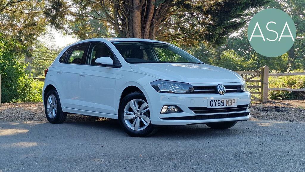 Volkswagen Polo Hatchback 1.0 Tsi Gpf Se Hatchback Manu White