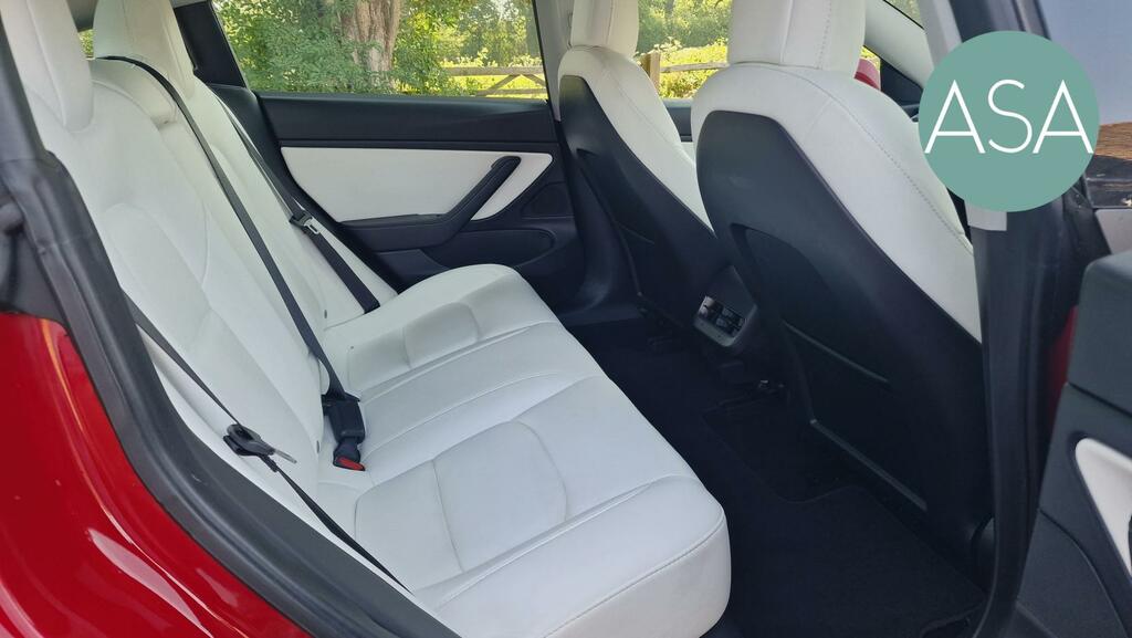 Tesla Model 3 Saloon Dual Motor Long Range Saloon MT70YGW Red #5