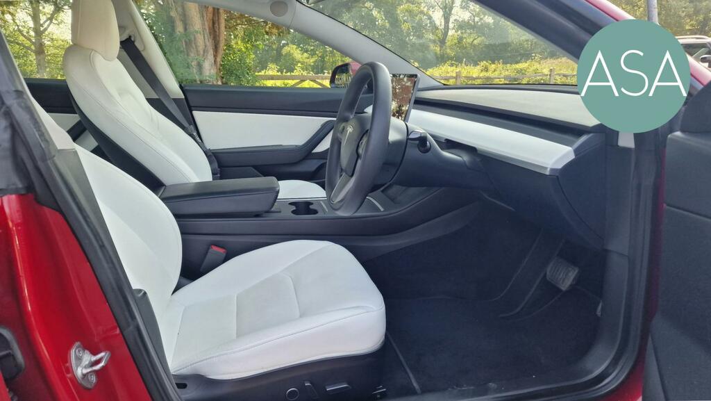 Tesla Model 3 Saloon Dual Motor Long Range Saloon MT70YGW Red #3