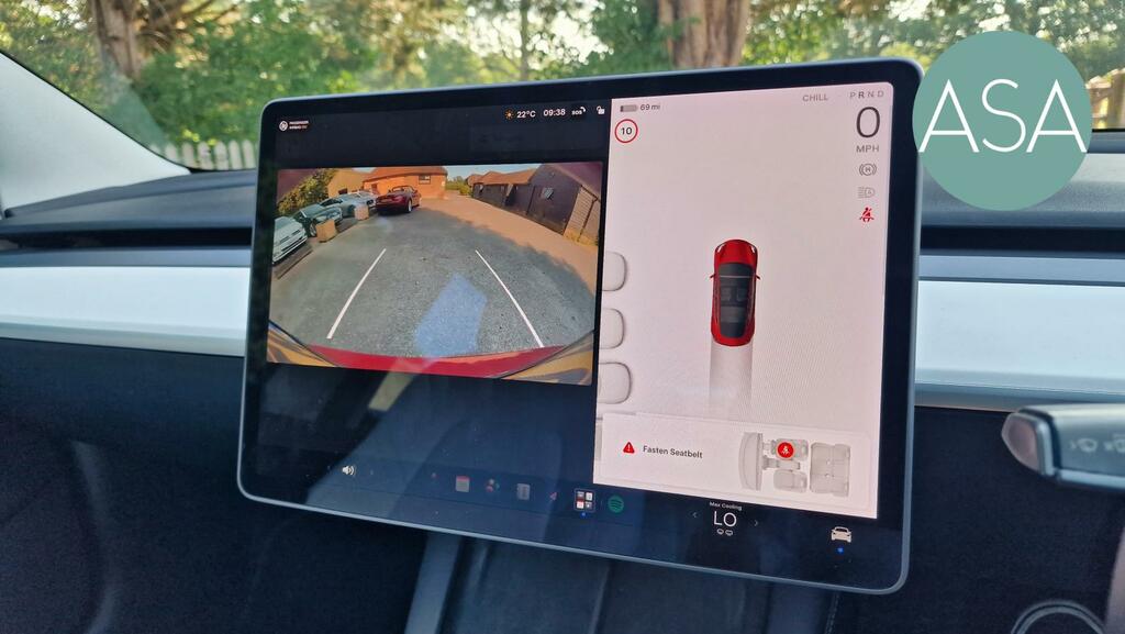 Tesla Model 3 Saloon Dual Motor Long Range Saloon MT70YGW Red #6