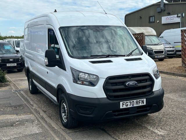 Ford Transit Custom 350 Ecoblue Leader Panel White