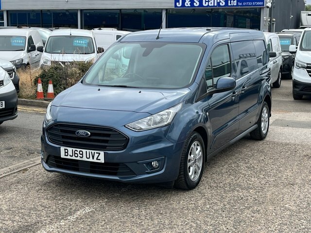 Ford Transit Connect 240 Ecoblue Limited Panel BJ69UVZ Blue #3