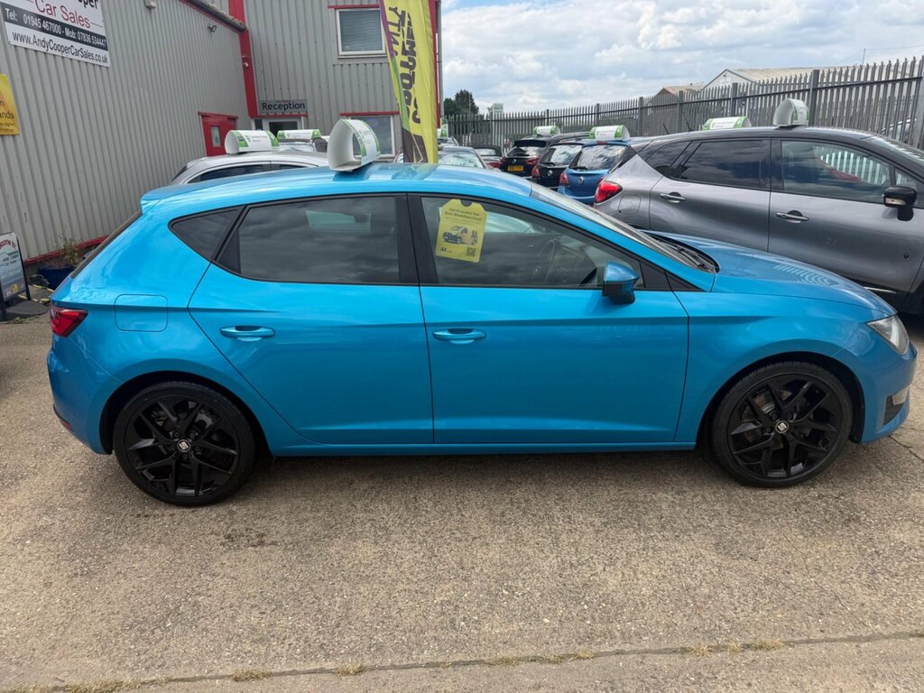 Seat Leon 2.0 Tdi Fr Technology Euro 6 Ss KM66RAX Blue #5