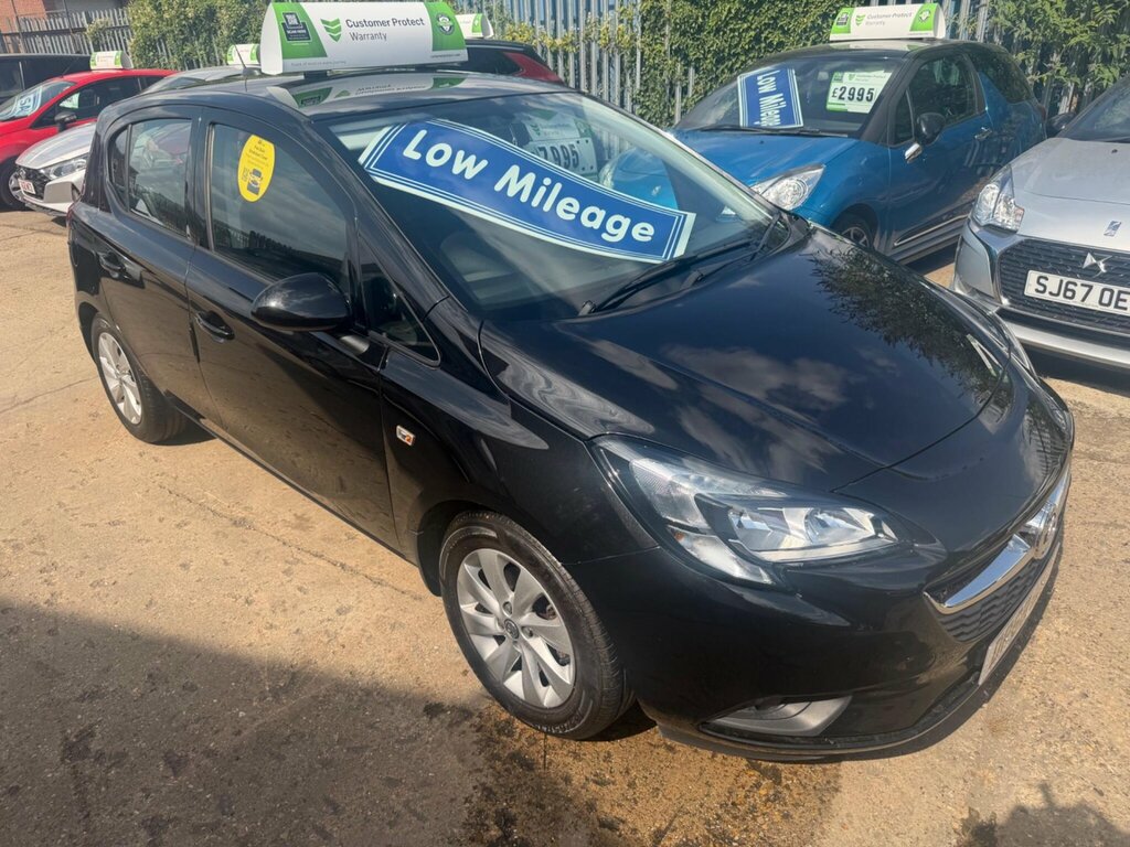 Vauxhall Corsa 1.4I Ecotec Design Euro 6 DP68UUT Black