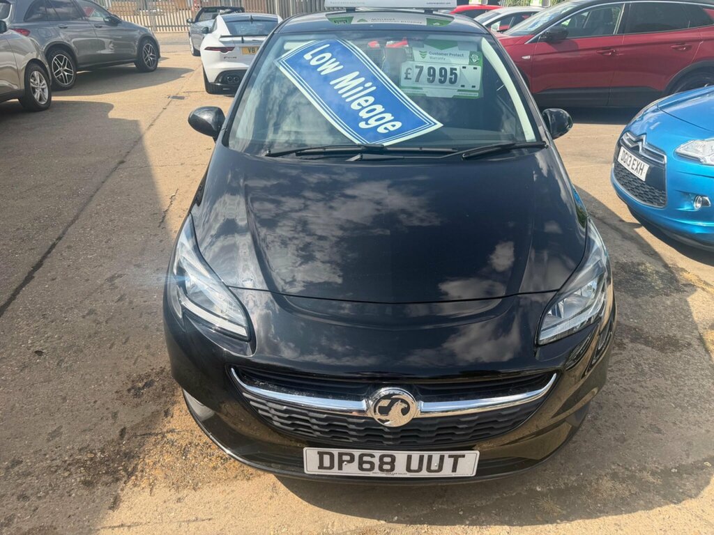 Vauxhall Corsa 1.4I Ecotec Design Euro 6 DP68UUT Black #2