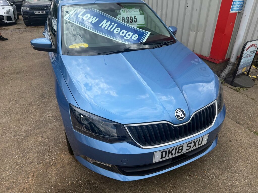 Skoda Fabia 1.0 Tsi Se L Dsg Euro 6 Ss DK18SXU Blue #2