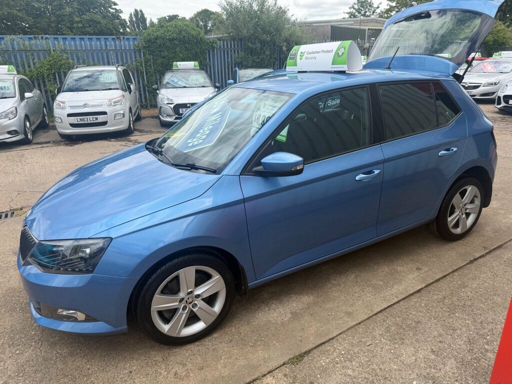 Skoda Fabia 1.0 Tsi Se L Dsg Euro 6 Ss DK18SXU Blue #5