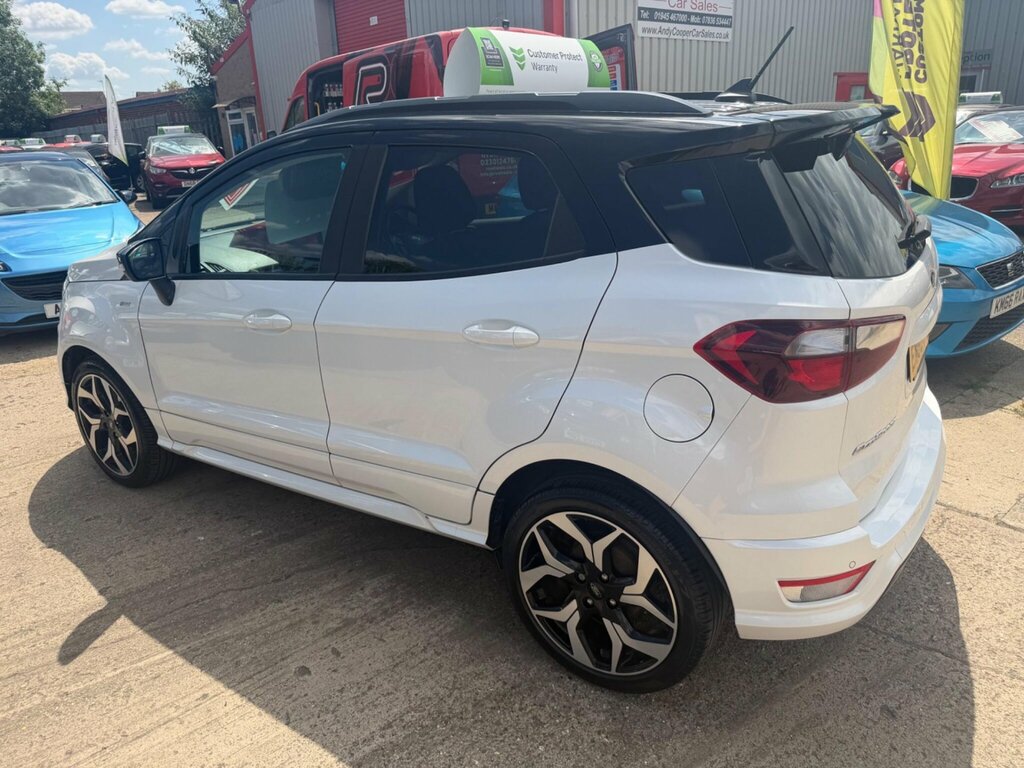 Ford Ecosport 1.0T Ecoboost St-line Euro 6 Ss SJ10NAN White #5