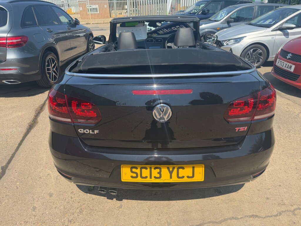 Volkswagen Golf 1.4 Tsi Gt Cabriolet Dsg Euro 5 Black #5