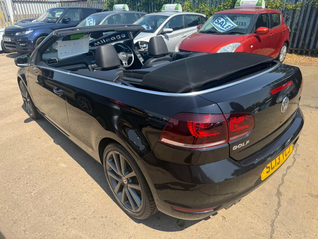 Volkswagen Golf 1.4 Tsi Gt Cabriolet Dsg Euro 5 Black #6
