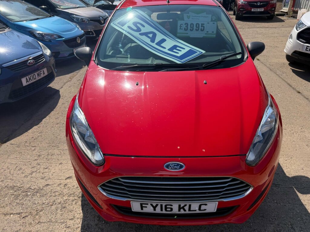 Ford Fiesta 1.25 Studio Euro 6 FY16KLC Red #2