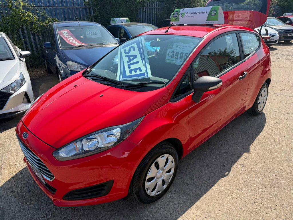 Ford Fiesta 1.25 Studio Euro 6 FY16KLC Red #3