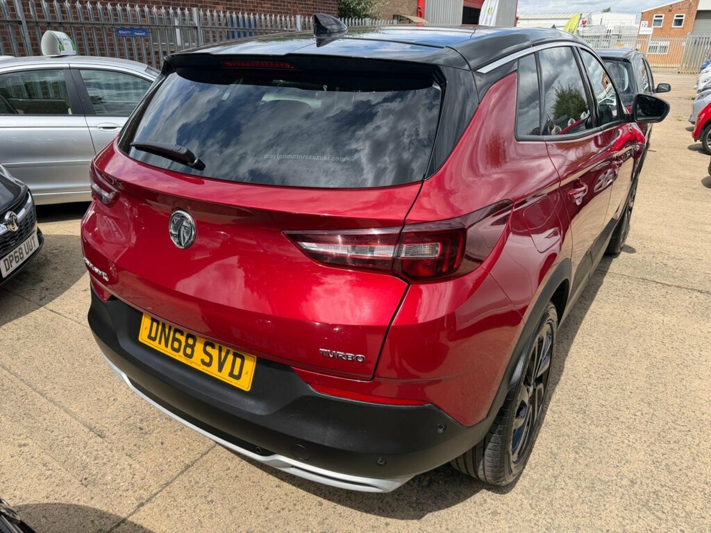 Vauxhall Grandland X 1.2 Turbo Elite Nav Euro 6 Ss Red #5