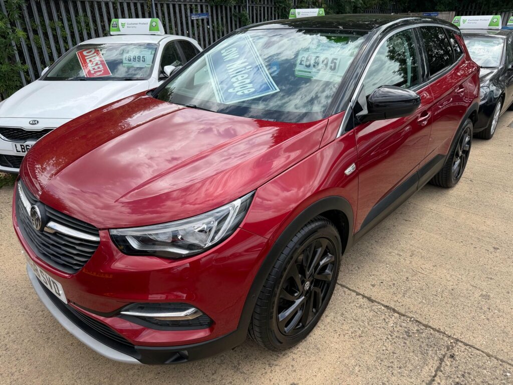 Vauxhall Grandland X 1.2 Turbo Elite Nav Euro 6 Ss Red