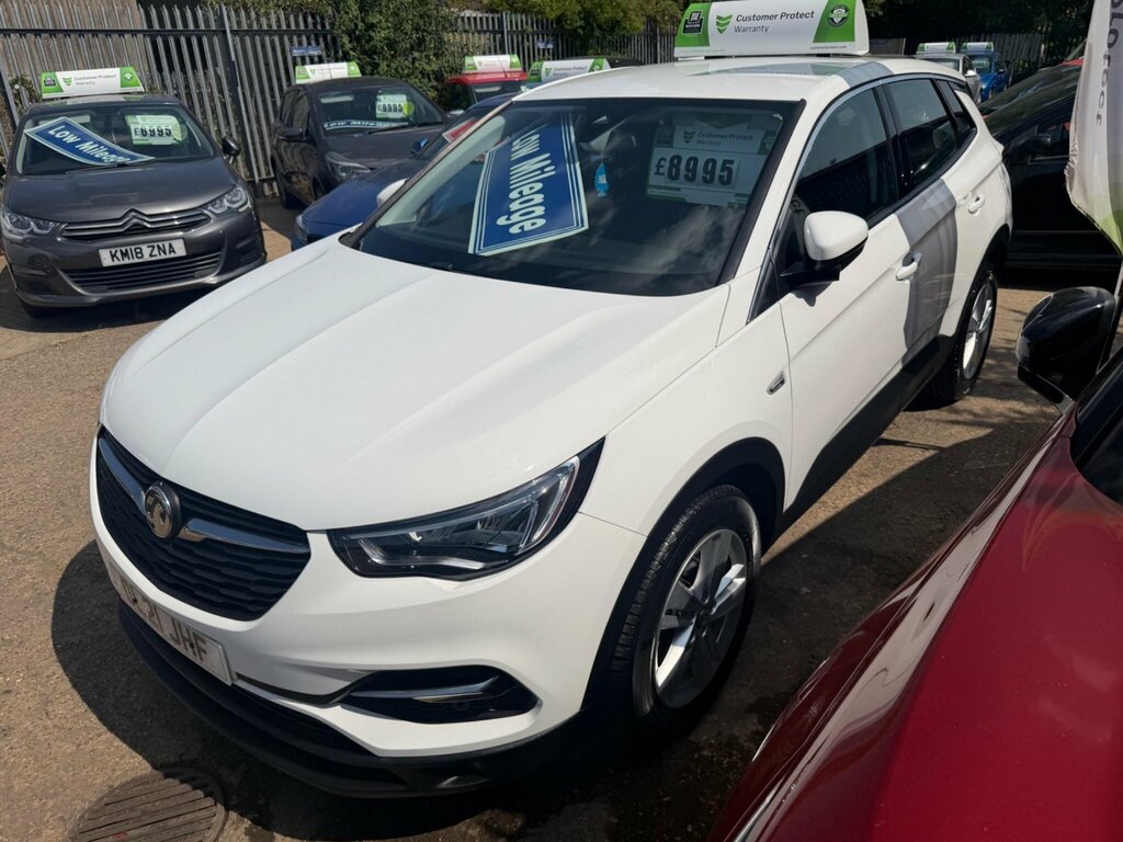 Vauxhall Grandland X 1.2 Turbo Se Premium Euro 6 Ss White #3