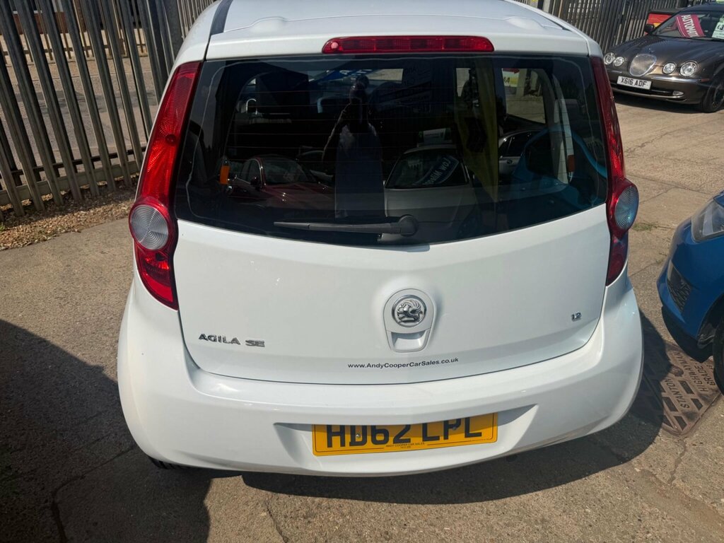 Vauxhall Agila 1.2 Vvt Ecoflex Se Euro 5 White #6
