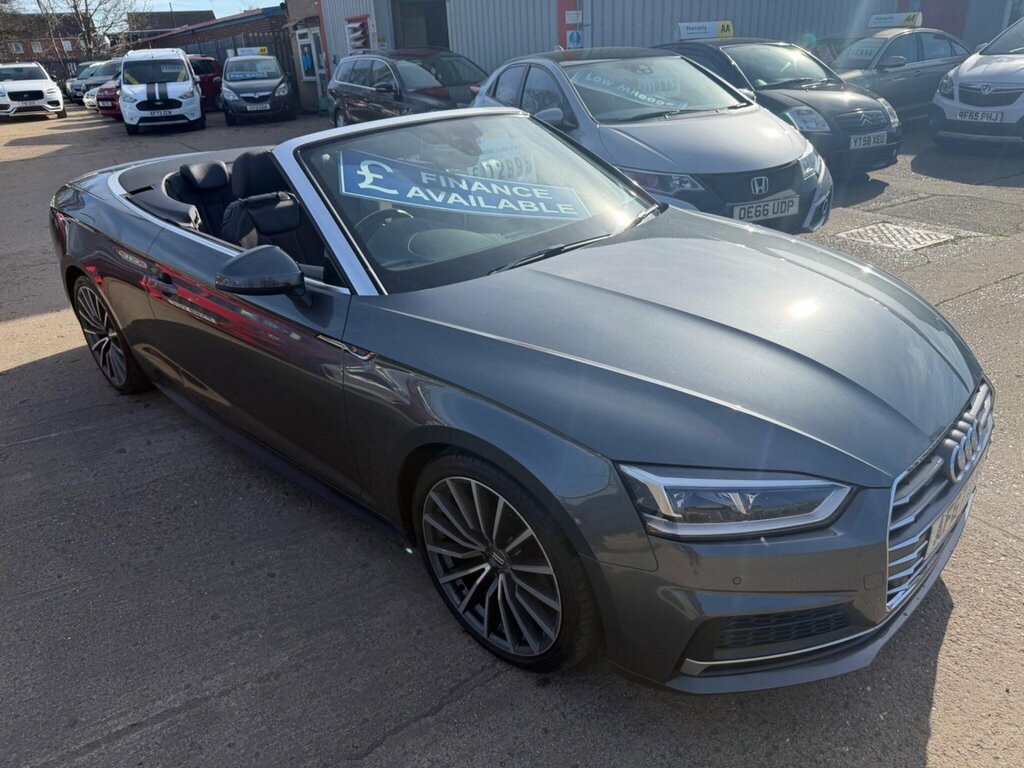 Audi A5 2.0 Tfsi S Line S Tronic Euro 6 Ss AF67LHZ Grey #4